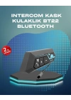 BFS BT22 Kask Bluetooth Kulaklık Su Geçirmez Motosiklet İletişim Sistemi