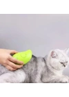 BFS  Buharlı Yumuşak Silikon Uçlu Kedi & Köpek Tüy Tarama Tarağı Yıkama Fırçası