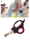 BFS Büyük Irk Köpek Kedi Çelik Uçlu Evcil Hayvan Tırnak Makası Pati Bakım Aleti Ergonomik Kaymaz