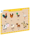 BFS  CAAHS-3211 CA GAMES AHŞAP ÇİFTLİK HAYVANLARI BUL-TAK