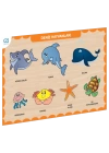 BFS  CAAHS-3212 CA GAMES AHŞAP DENİZ HAYVANLARI BUL-TAK