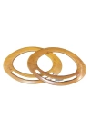 BFS Çanta Sapı Oval Açık Kahverengi 18 cm