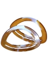 BFS Çanta Sapı Oval Kahverengi 18 cm