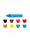 BFS   Carioca Jumbo Bebek Elleri Kirletmeyen Pastel Boya Kalemi 8Li