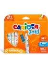 BFS   Carioca Jumbo Bebek Süper Yıkanabilir Keçeli Boya Kalemi 12Li