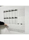 BFS  Çarpım Tablosu Ezberleme Manyetik Duvar Stickerı 105 x 100 cm