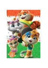 BFS  CAT 709 44 Kedi Puzzle 50 Parça - Ks Puzzle