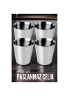 BFS Çelik Bardak Seti 4 Adet Fazio Giacinto Design