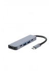 BFS Çevirici Dönüştürücü Adaptör Macbook 3 In 1 Type-C To Hdmı USB 3.0