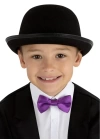 BFS Charlie Chaplin Stil Çocuk Şapkası – Siyah Melon Parti Şapkası