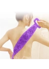 BFS  Çift Taraflı Banyo Hamam Lifi Silikon Masajlı Yumuşak Duş Lifi Uzun Ömürlü Hazır Banyo Keses
