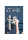 BFS  Çocuklara Kapı Kolu ve Fırın Kapağı Güvenlik Kilidi 4 adet