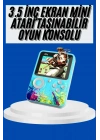 BFS Çocuklara Özel 4K HD Retro Oyun Konsol El Atari Taşınabilir 500 Oyunlu