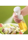 BFS   Çok Amaçlı Cam Şişe Püskürtmeli Dağıtıcı Yağdanlık Limonluk Sirke Sosluk Spreyi Beyaz