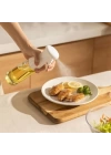 BFS   Çok Amaçlı Cam Şişe Püskürtmeli Dağıtıcı Yağdanlık Limonluk Sirke Sosluk Spreyi Beyaz