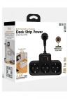 BFS Çoklu Kablolu Priz Yüksek Gerilim Korumalı 3’lü Priz 1x Usb 2x Type-c Çıkışlı Grup Priz Çoğaltıcı Beyaz