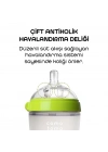 BFS   Comotomo Antikolik Silikon Biberon 250 ml 3-6 Ay Yeşil