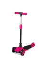 BFS   Cool Wheels Tulpar Işıklı Katlanabilir Scooter Pembe