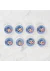BFS  Crafts 8li Balık Düğme - 1158