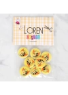 BFS  Crafts 8li Balık Düğme - 1183