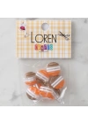 BFS  Crafts 8li Desenli Düğme - 1087