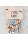 BFS  Crafts 8li Desenli Düğme - 1097