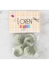 BFS  Crafts 8li Düğme Yeşil- 1127