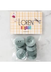 BFS  Crafts 8li Düğme Yeşil - 1138