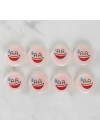 BFS  Crafts 8li Gülen Yüz Düğme - 1017
