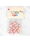 BFS  Crafts 8li Gülen Yüz Düğme - 1023