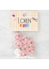 BFS  Crafts 8li Köpek Düğme - 1032