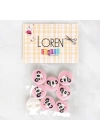 BFS  Crafts 8li Panda Düğme - 1030