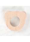 BFS  Crafts Ayıcık Figürlü Organik Ahşap Diş Kaşı