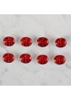 BFS  Crafts kırmızı 8 li düğme - 240