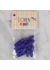BFS  Crafts saks mavi 8 li çoban düğme - 105