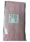 BFS Dantel Polyester Güpür Bant Pembe 15 Metre En 3 cm ON-740-P