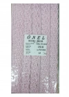 BFS Dantel Polyester Sanal Tül Bant Açık Pembe 15 Metre En 3 cm ON-1518-AP