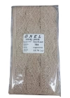 BFS Dantel Polyester Sanal Tül Bant Cappucino 13,70 Metre En 6 cm ON-784-C