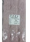 BFS Dantel Polyester Sanal Tül Bant Y.Pudra 14,40 Metre En 3 cm ON-784-PU