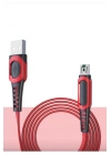 BFS DC24 Micro USB Kablo 1.2M 4A - Kırmızı