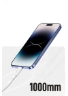 BFS DC79 1M 3A USB to Lightning Hızlı Şarj Kablo - Beyaz