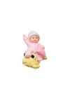 BFS  Decotown Hediyelik Sevimli Pembe Bebek Biblo Polyester Süs Eşyası