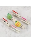 BFS  Dekoratif Elma Desenli Mandal 6lı