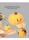 BFS Dekoratif Pumpkin Gece Lambası Şarjlı Dokunmatik LED Işık