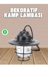 BFS Dekoratif ve Fonksiyonel Taşınabilir Kamp Gece Lambası