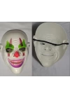 BFS   Delirten Gülüş Psikopat Palyaço Temalı Joker Maskesi
