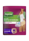 BFS   Depend Emici Külot Orta Boy Kadın 10 Adet