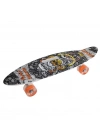 BFS  Desenli Orta Boy Işıklı Kaykay 60 cm