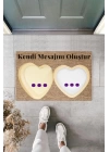 BFS Dijital Baskı Kişiye Özel İç Kapı Dekorasyon Paspas  PS11217