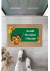 BFS Dijital Baskı Kişiye Özel İç Kapı Dekorasyon Paspas  PS11226